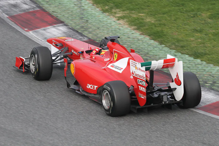 004 | 2011 | Barcelona | Ferrari 150° Italia | Fernando Alonso | © carsten riede fotografie