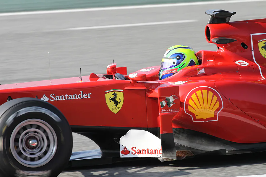 021 | 2011 | Barcelona | Ferrari 150° Italia | Felipe Massa | © carsten riede fotografie
