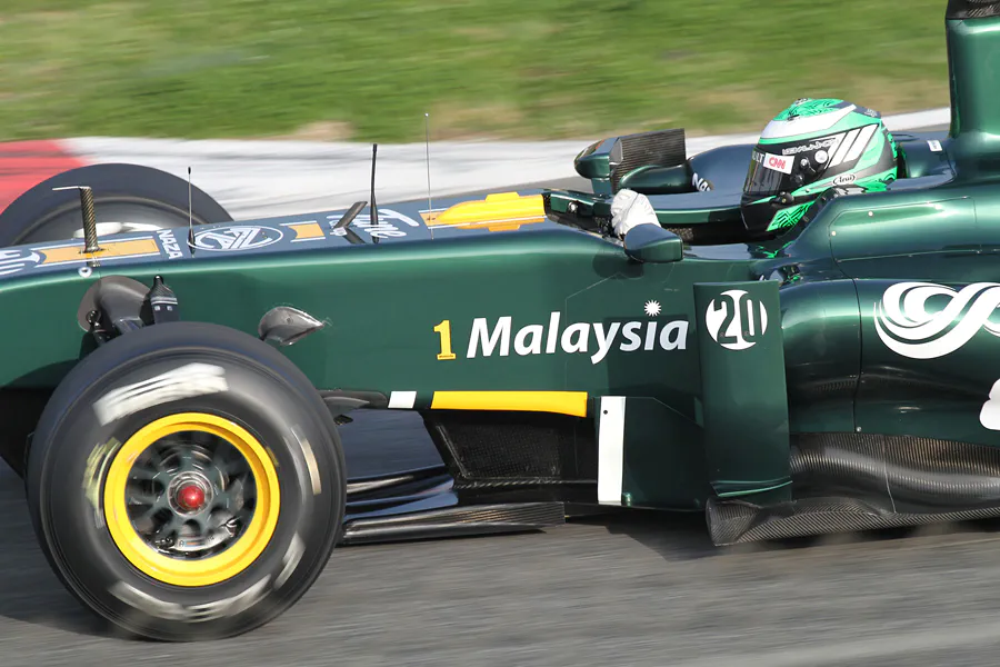 070 | 2011 | Barcelona | Lotus-Renault T128 | Heikki Kovalainen | © carsten riede fotografie