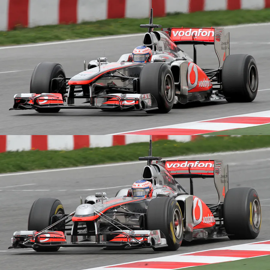 125 | 2011 | Barcelona | McLaren-Mercedes-Benz MP4-26 | Technical Analysis – Drag-Reduction-System (DRS) – Adjustable Rear Wing | © carsten riede fotografie