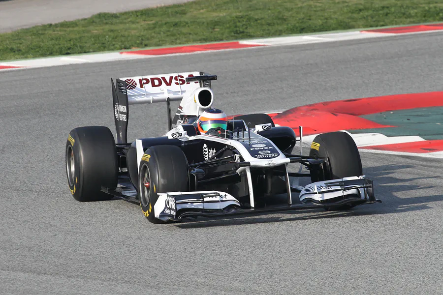 284 | 2011 | Barcelona | Williams-Cosworth FW33 | Rubens Barrichello | © carsten riede fotografie