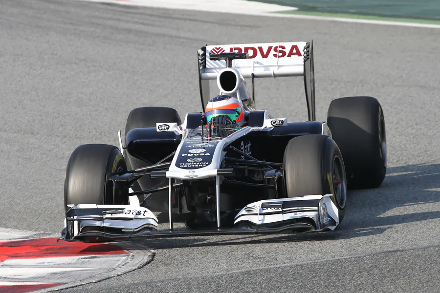 285 | 2011 | Barcelona | Williams-Cosworth FW33 | Rubens Barrichello | © carsten riede fotografie