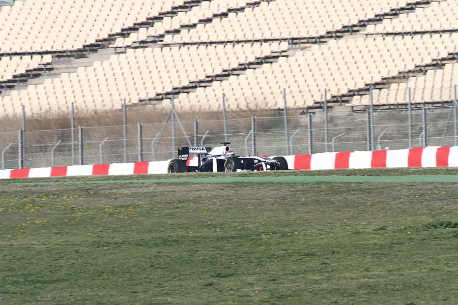 286 | 2011 | Barcelona | Williams-Cosworth FW33 | Rubens Barrichello | © carsten riede fotografie