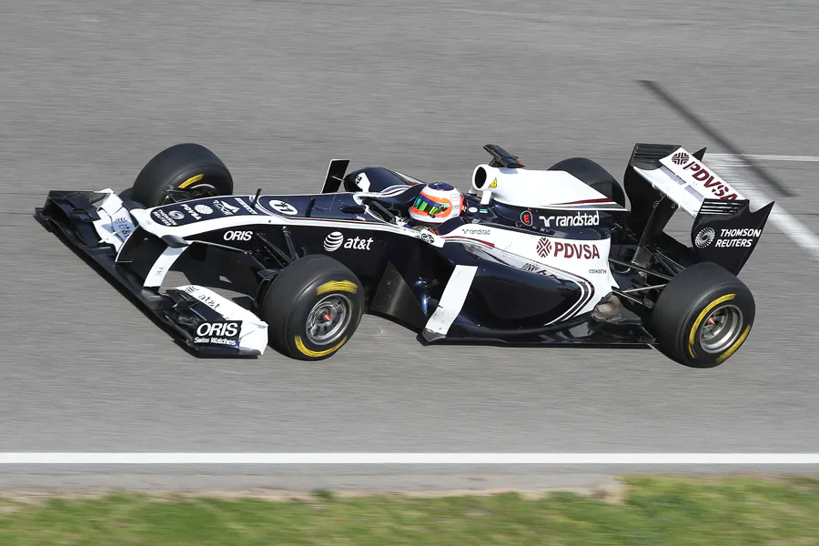 289 | 2011 | Barcelona | Williams-Cosworth FW33 | Rubens Barrichello | © carsten riede fotografie