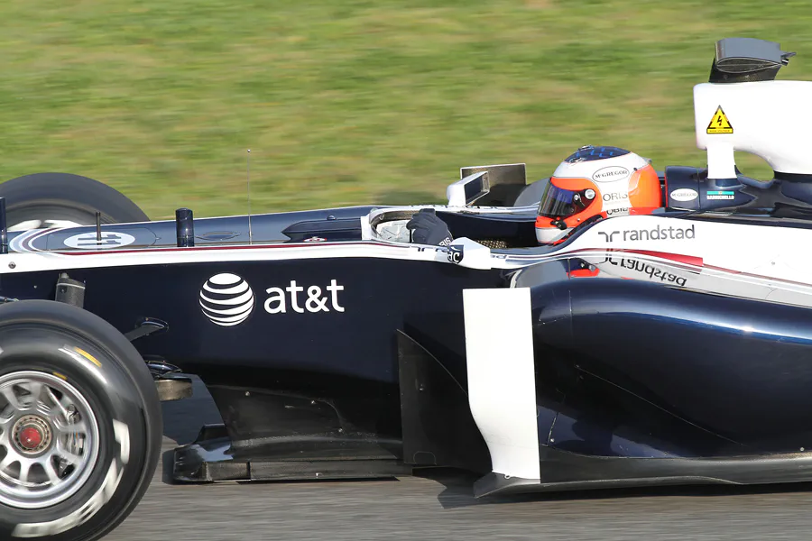 292 | 2011 | Barcelona | Williams-Cosworth FW33 | Rubens Barrichello | © carsten riede fotografie