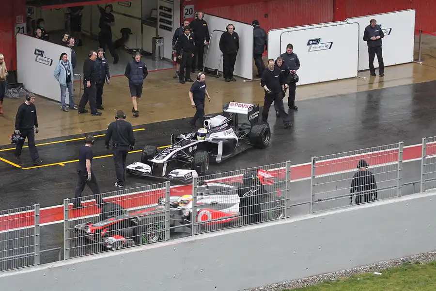 126 | 2011 | Barcelona | Williams-Cosworth FW33 | Pastor Maldonado – 15:37 | © carsten riede fotografie