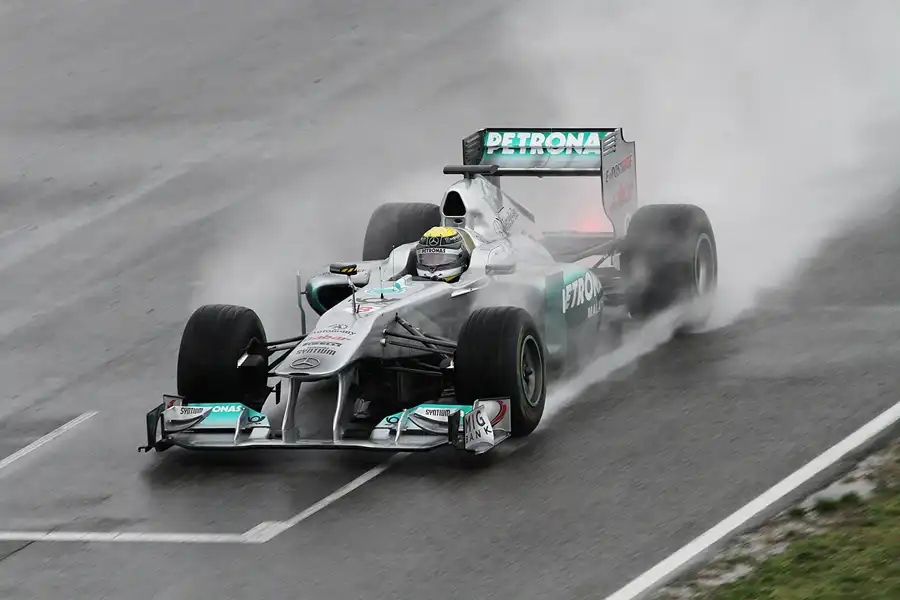 147 | 2011 | Barcelona | Mercedes Benz W02 | Nico Rosberg – 16:29 | © carsten riede fotografie