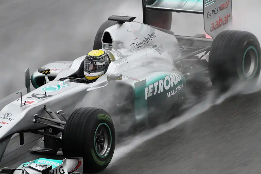 149 | 2011 | Barcelona | Mercedes Benz W02 | Nico Rosberg – 16:33 | © carsten riede fotografie