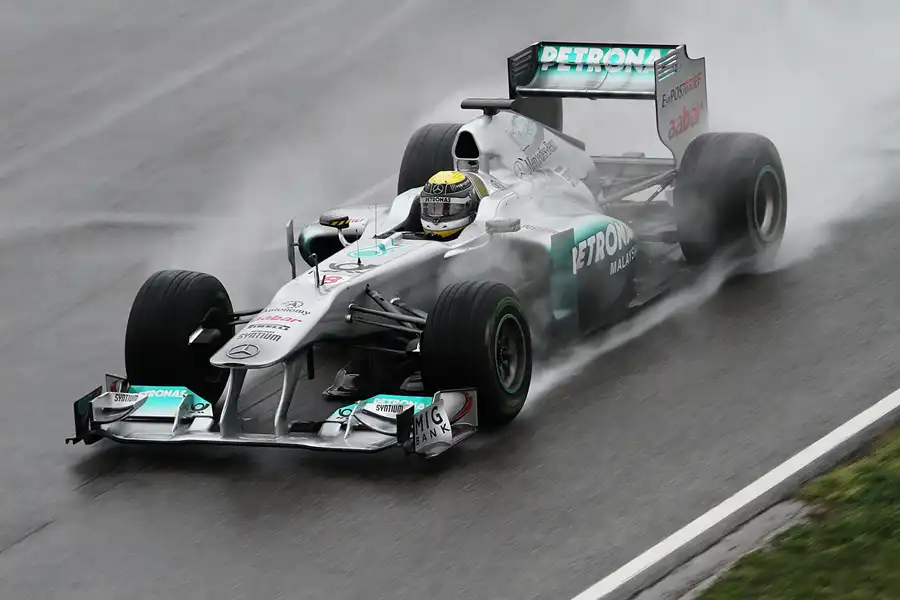 150 | 2011 | Barcelona | Mercedes Benz W02 | Nico Rosberg – 16:34 | © carsten riede fotografie