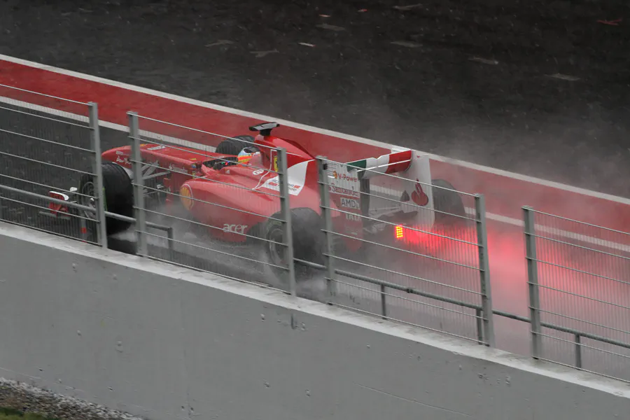 017 | 2011 | Barcelona | Ferrari 150° Italia | Fernando Alonso – 10:37 | © carsten riede fotografie