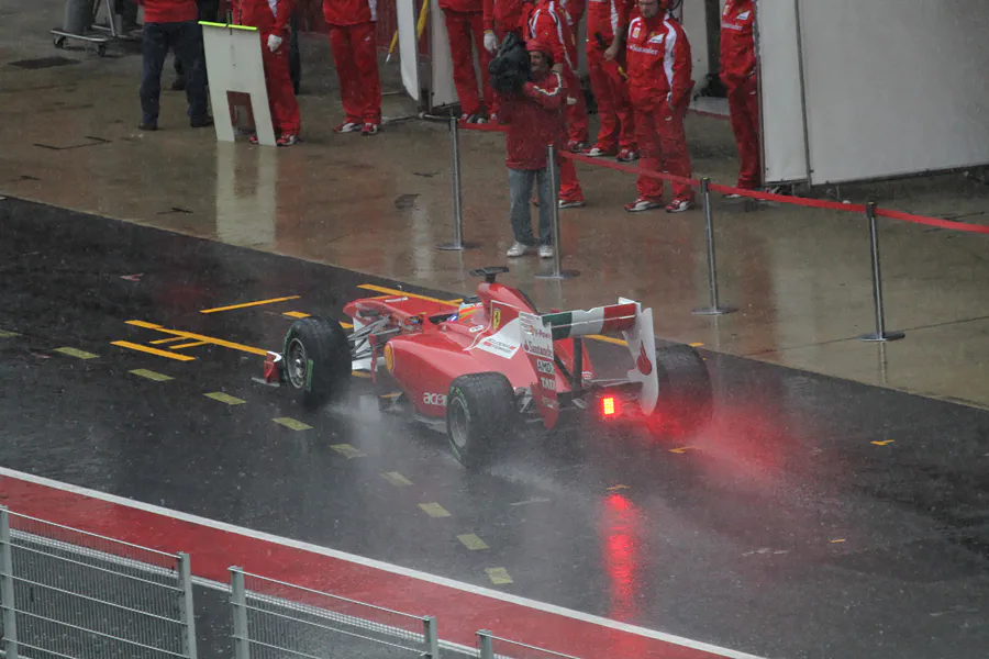 019 | 2011 | Barcelona | Ferrari 150° Italia | Fernando Alonso – 10:39 | © carsten riede fotografie