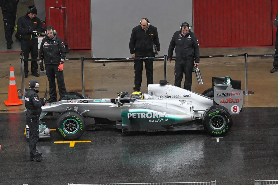 130 | 2011 | Barcelona | Mercedes Benz W02 | Nico Rosberg – 15:46 | © carsten riede fotografie
