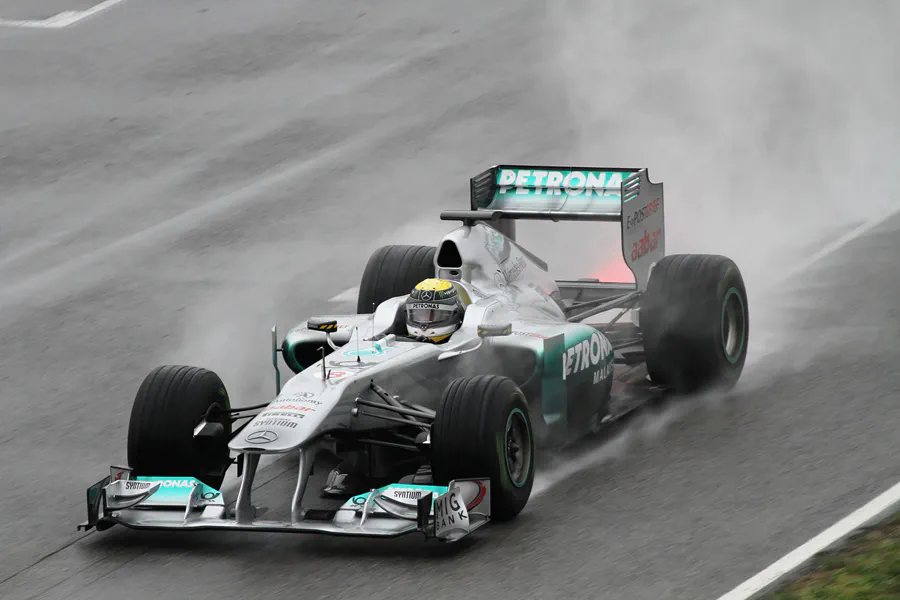 167 | 2011 | Barcelona | Mercedes Benz W02 | Nico Rosberg – 16:53 | © carsten riede fotografie