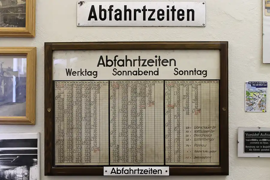 019 | 2011 | Berlin | U-Bahn Museum | © carsten riede fotografie