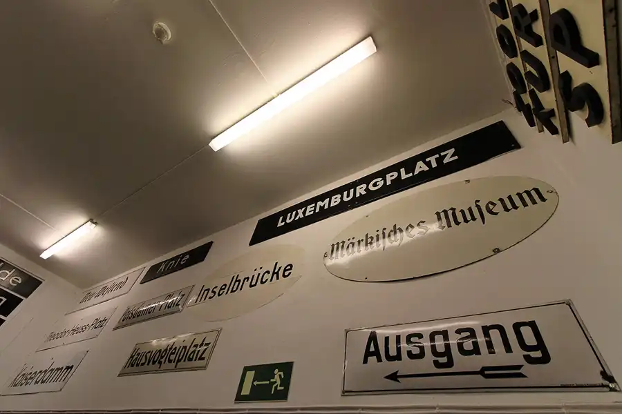 055 | 2011 | Berlin | U-Bahn Museum | © carsten riede fotografie