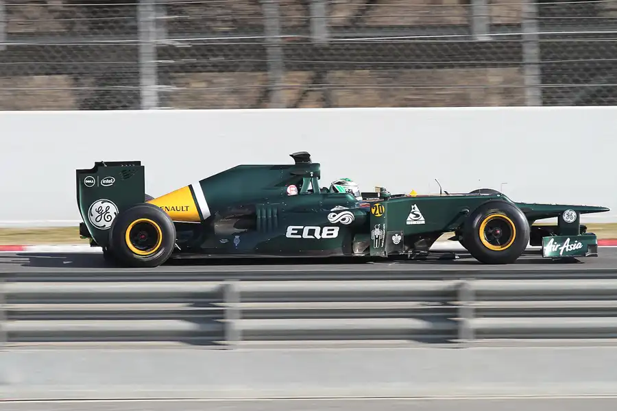 002 | 2012 | Barcelona | Caterham-Renault CT01 | Heikki Kovalainen | © carsten riede fotografie