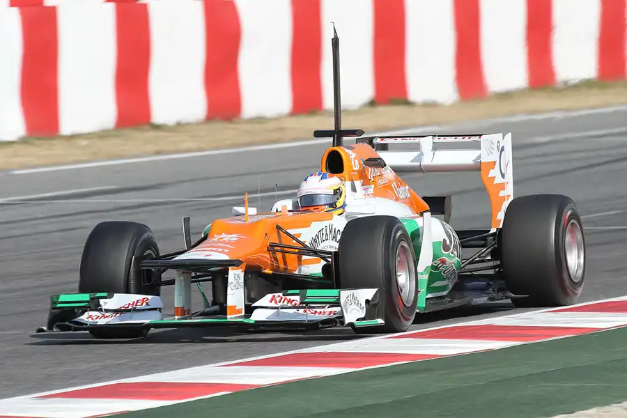 029 | 2012 | Barcelona | Force India-Mercedes Benz VJM05 | Paul Di Resta | © carsten riede fotografie