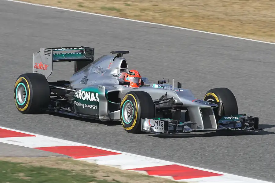 078 | 2012 | Barcelona | Mercedes Benz W03 | Michael Schumacher | © carsten riede fotografie