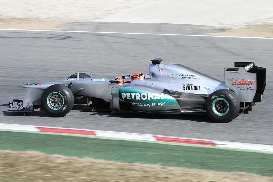 079 | 2012 | Barcelona | Mercedes Benz W03 | Michael Schumacher | © carsten riede fotografie