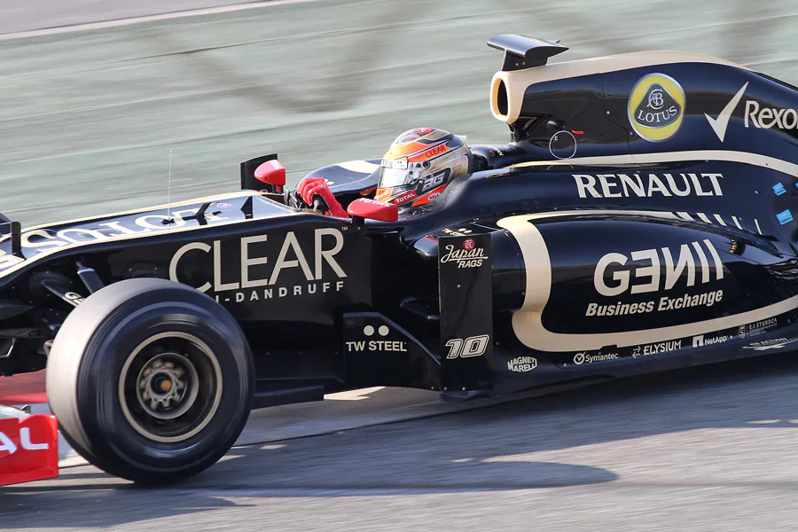 047 | 2012 | Barcelona | Lotus-Renault E20 | Romain Grosjean | © carsten riede fotografie