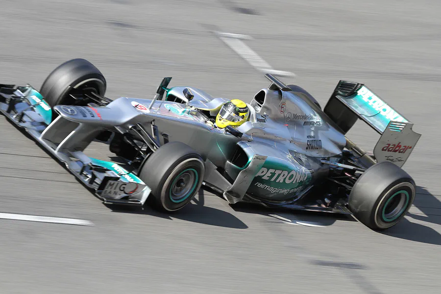 071 | 2012 | Barcelona | Mercedes Benz W03 | Nico Rosberg | © carsten riede fotografie