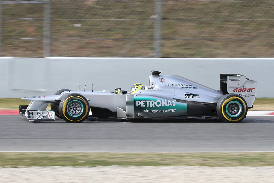 074 | 2012 | Barcelona | Mercedes Benz W03 | Nico Rosberg | © carsten riede fotografie