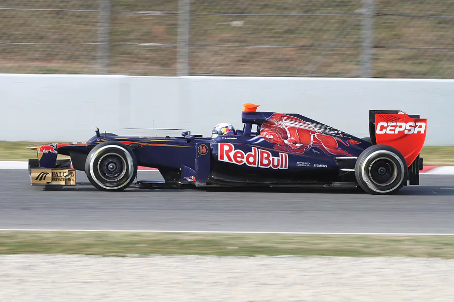 113 | 2012 | Barcelona | Toro Rosso-Ferrari STR7 | Daniel Ricciardo | © carsten riede fotografie
