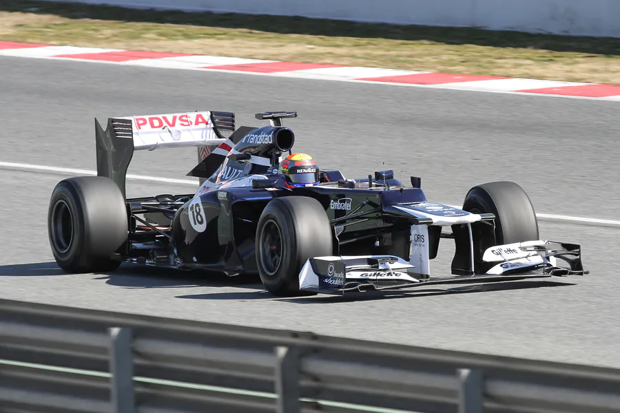 127 | 2012 | Barcelona | Williams-Renault FW34 | Pastor Maldonado | © carsten riede fotografie