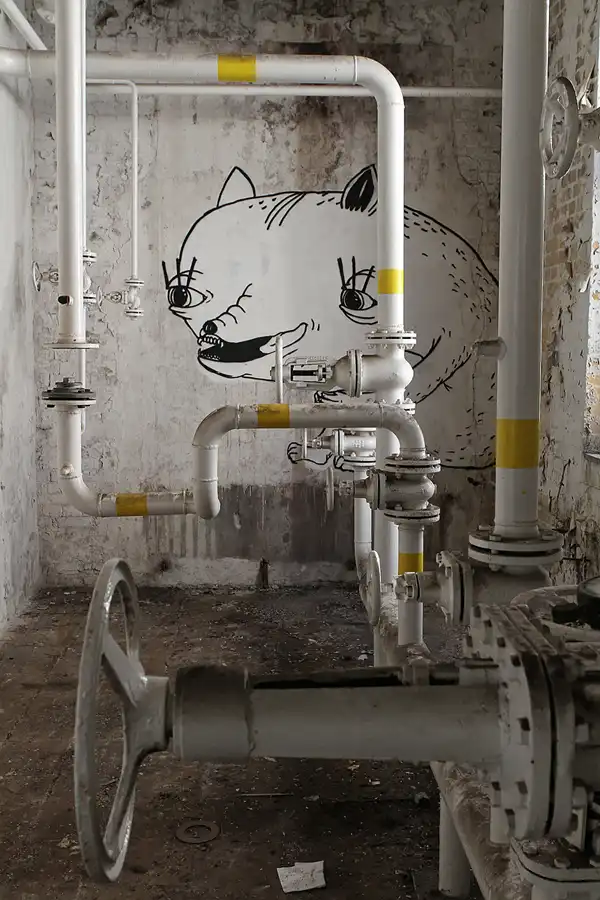 010 | 2012 | Berlin | Streetart im Backkombinat | © carsten riede fotografie