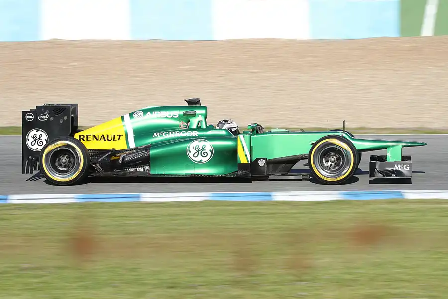 011 | 2013 | Jerez De La Frontera | Caterham-Renault CT03 | Giedo Van der Garde | © carsten riede fotografie