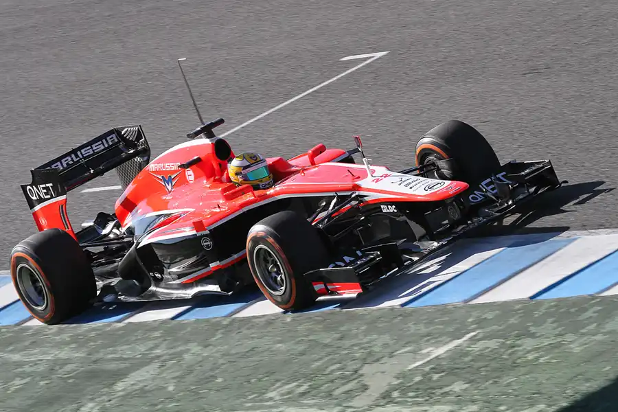 084 | 2013 | Jerez De La Frontera | Marussia-Cosworth MR02 | Luiz Razia | © carsten riede fotografie