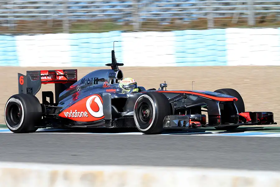 099 | 2013 | Jerez De La Frontera | McLaren-Mercedes Benz MP4-28 | Sergio Perez | © carsten riede fotografie