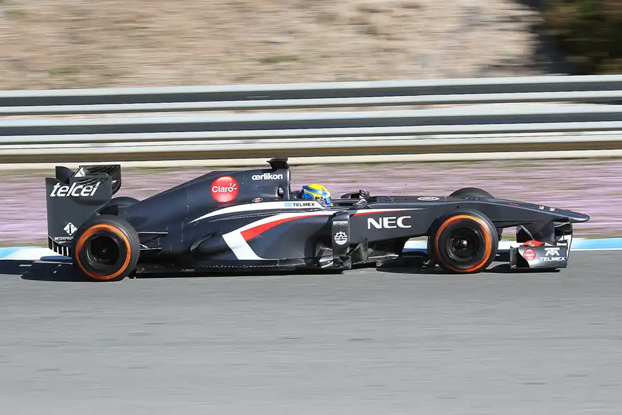 139 | 2013 | Jerez De La Frontera | Sauber-Ferrari C32 | Esteban Gutierrez | © carsten riede fotografie