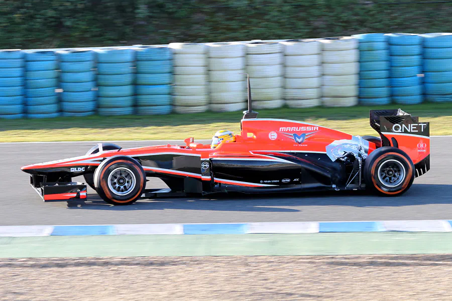 083 | 2013 | Jerez De La Frontera | Marussia-Cosworth MR02 | Luiz Razia | © carsten riede fotografie
