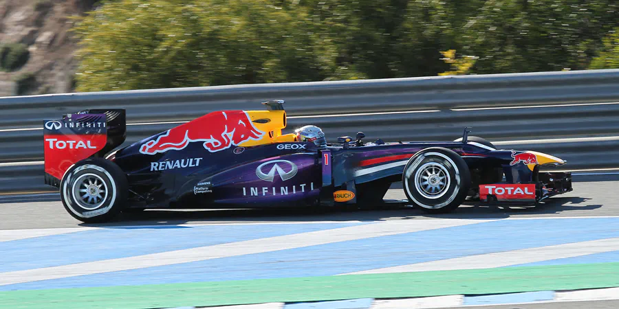 124 | 2013 | Jerez De La Frontera | Red Bull-Renault RB9 | Sebastian Vettel | © carsten riede fotografie
