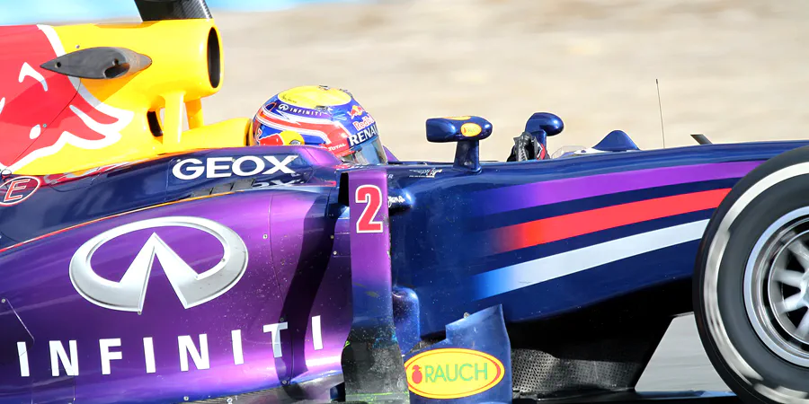 132 | 2013 | Jerez De La Frontera | Red Bull-Renault RB9 | Mark Webber | © carsten riede fotografie