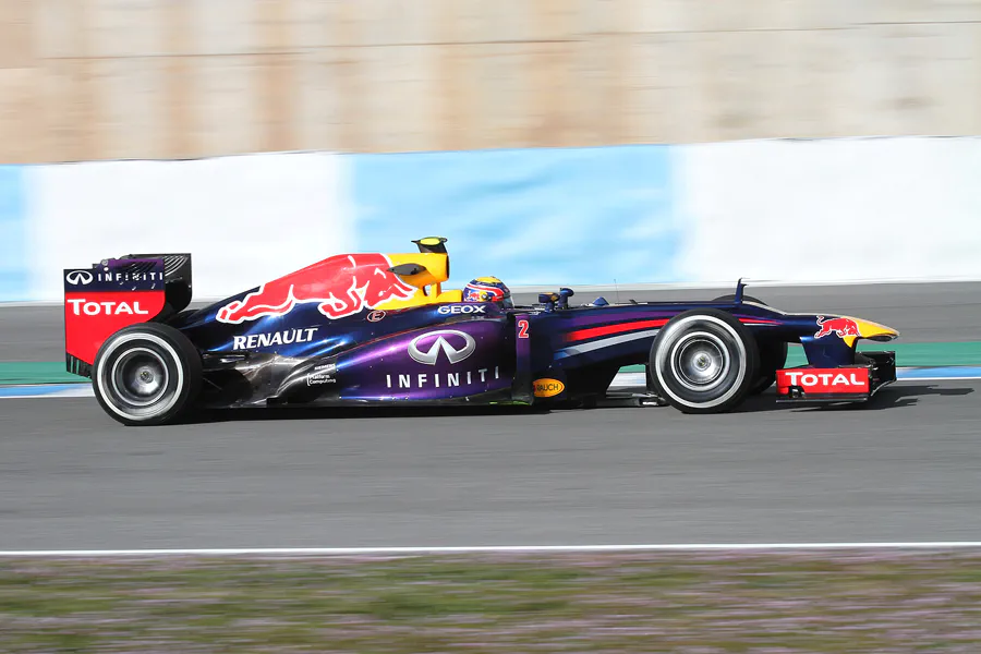 133 | 2013 | Jerez De La Frontera | Red Bull-Renault RB9 | Mark Webber | © carsten riede fotografie