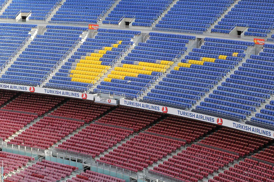 022 | 2013 | Barcelona | Camp Nou – Grösstes Stadion Europas (99.354 Sitzplätze) | © carsten riede fotografie