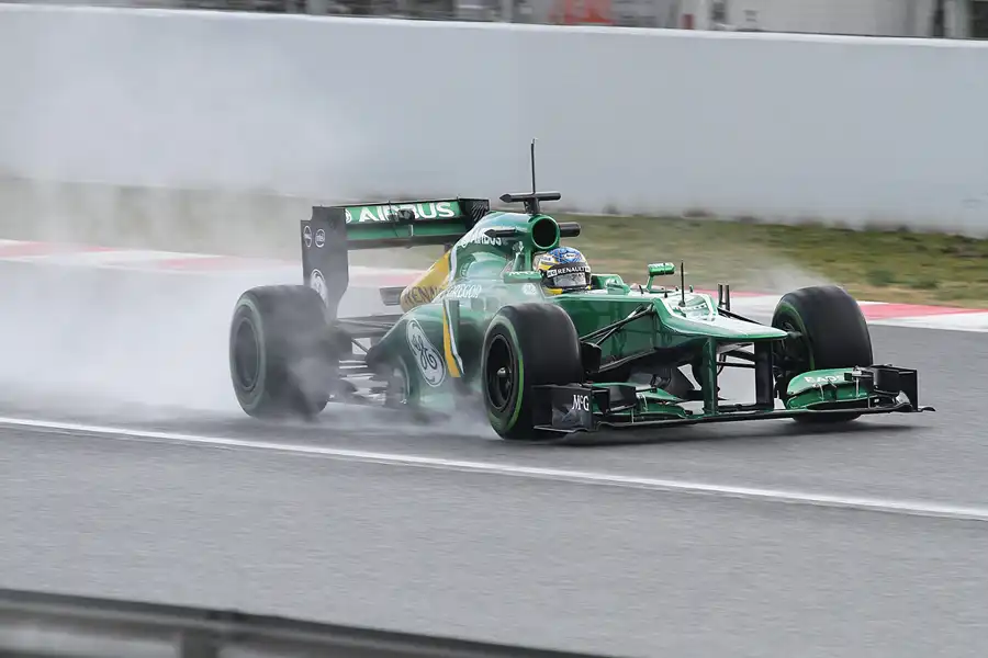 002 | 2013 | Barcelona | Caterham-Renault CT03 | Charles Pic | © carsten riede fotografie