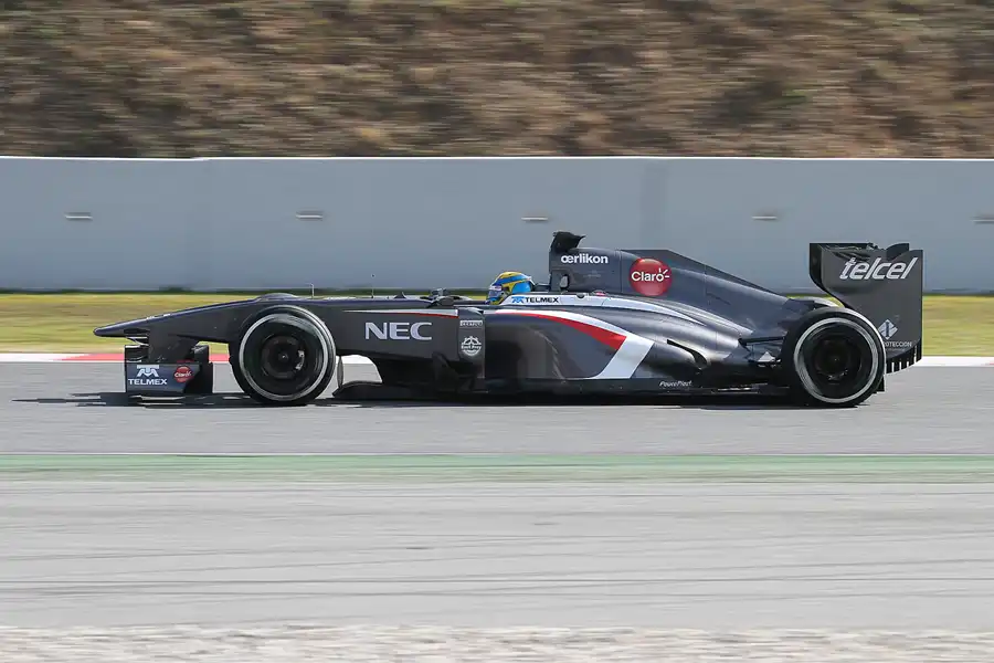 151 | 2013 | Barcelona | Sauber-Ferrari C32 | Esteban Gutierrez | © carsten riede fotografie