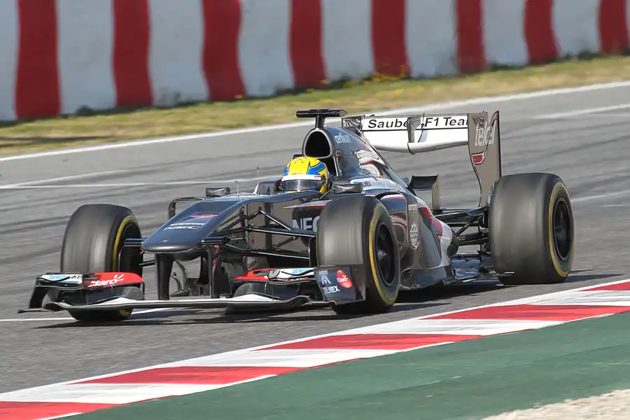 152 | 2013 | Barcelona | Sauber-Ferrari C32 | Esteban Gutierrez | © carsten riede fotografie