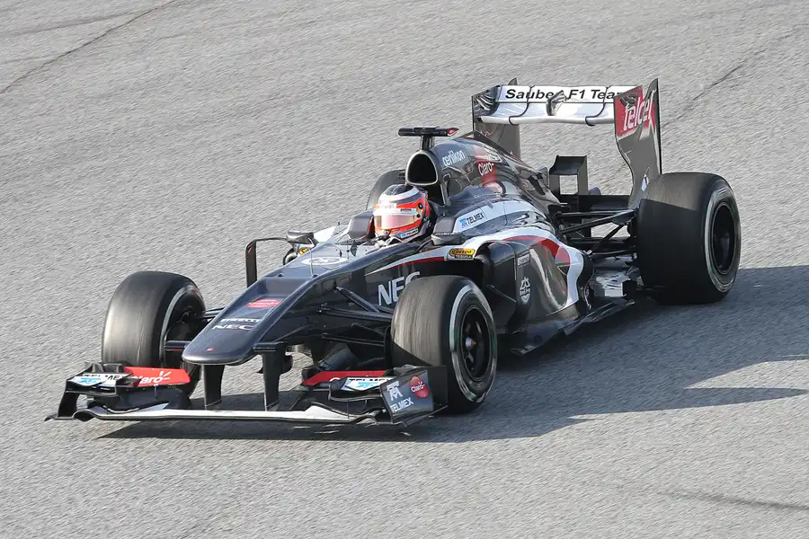 155 | 2013 | Barcelona | Sauber-Ferrari C32 | Nico Hülkenberg | © carsten riede fotografie