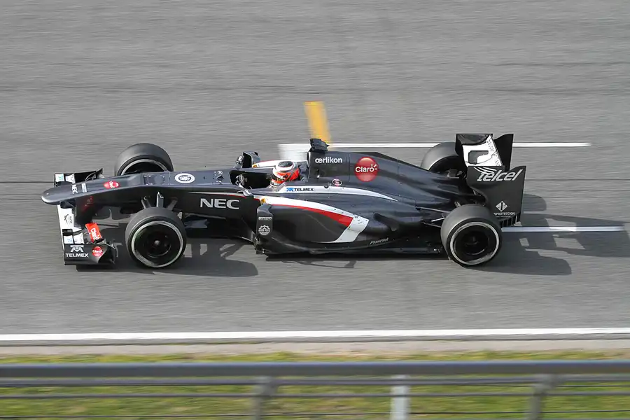 160 | 2013 | Barcelona | Sauber-Ferrari C32 | Nico Hülkenberg | © carsten riede fotografie