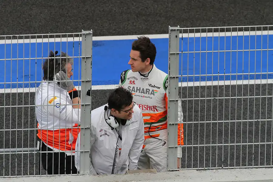 199 | 2013 | Barcelona | Force India | Adrian Sutil | © carsten riede fotografie