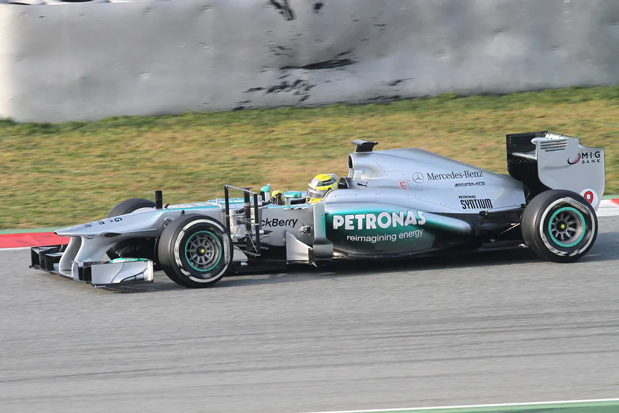 116 | 2013 | Barcelona | Mercedes Benz W04 | Nico Rosberg | © carsten riede fotografie