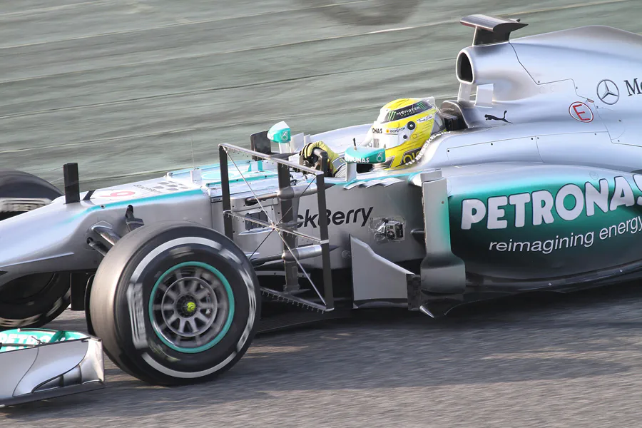 117 | 2013 | Barcelona | Mercedes Benz W04 | Nico Rosberg | © carsten riede fotografie
