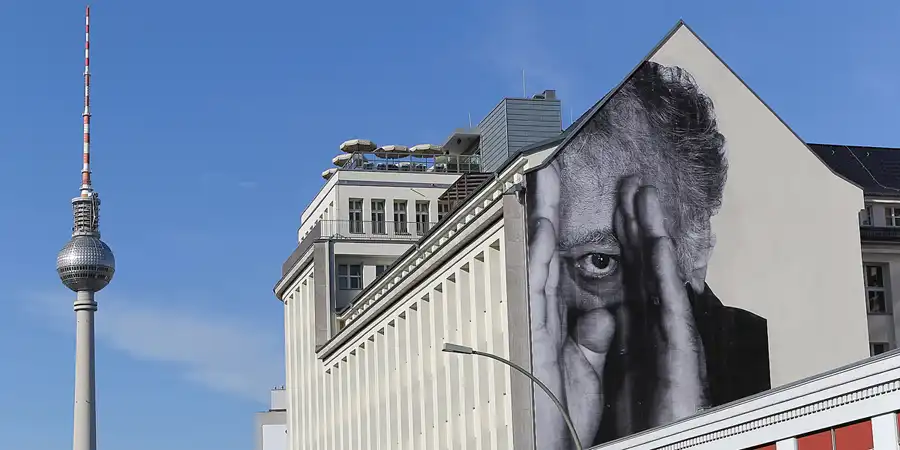 001 | 2013 | Berlin | JR – The Wrinkles Of The City | Prenzlauer Allee/Torstrasse | © carsten riede fotografie