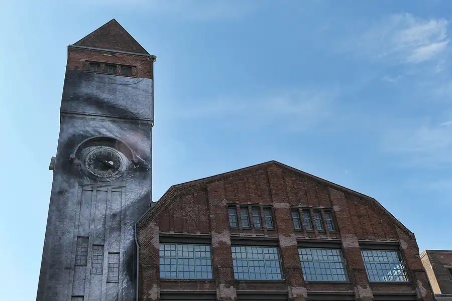 017 | 2013 | Berlin | JR – The Wrinkles Of The City | Gustav-Meyer-Allee | © carsten riede fotografie