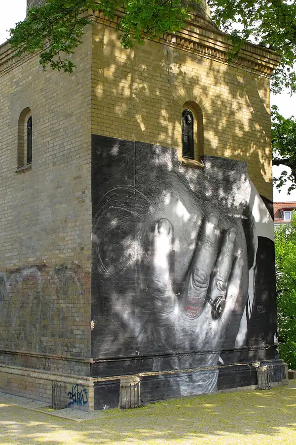 044 | 2013 | Berlin | JR – The Wrinkles Of The City | Kolmarer Strasse | © carsten riede fotografie