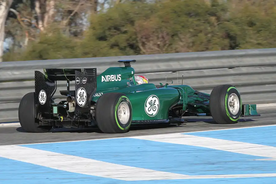 005 | 2014 | Jerez De La Frontera | Caterham-Renault CT05 | Robin Frijns | © carsten riede fotografie